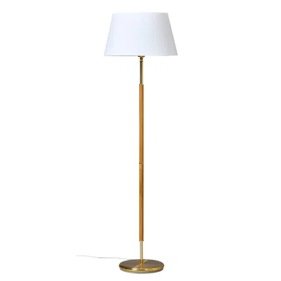 G 760 Tullgarn golvlampa mässing/ek